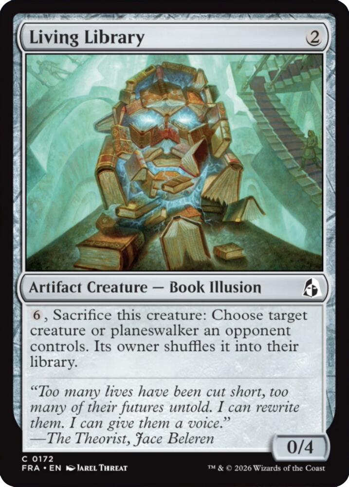 Living Library 172 card from Reality Fracture