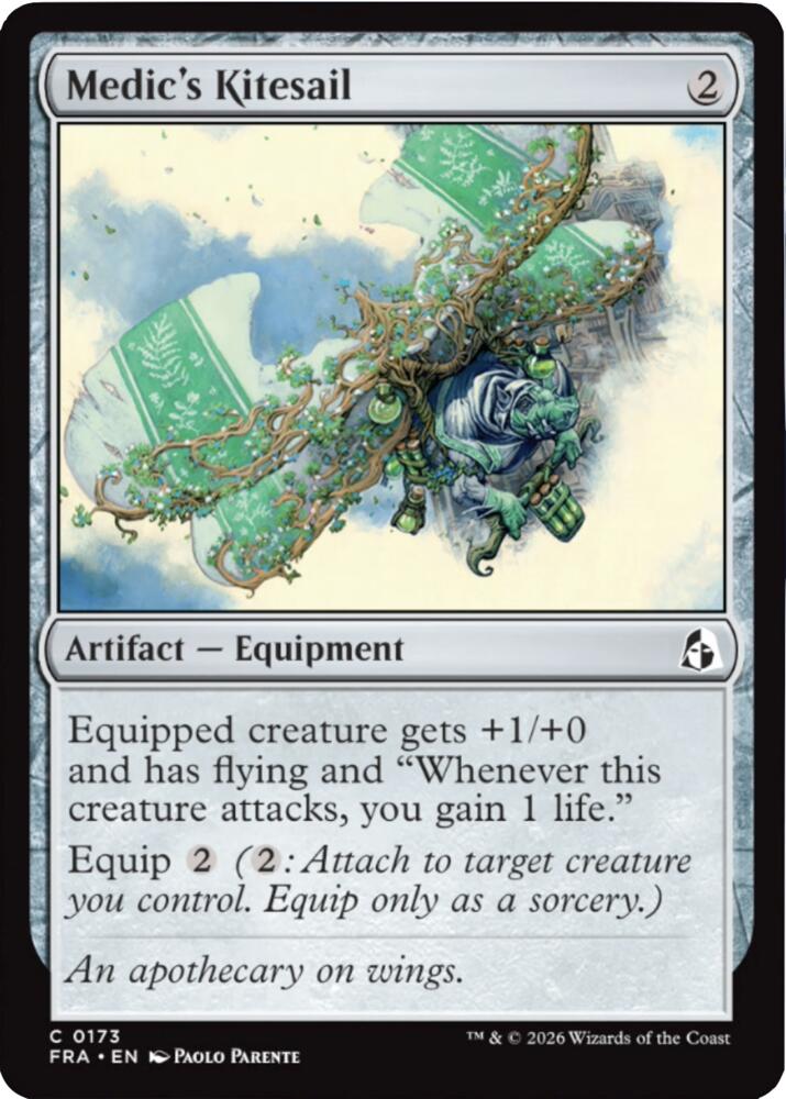 Medic's Kitesail 173 card from Reality Fracture