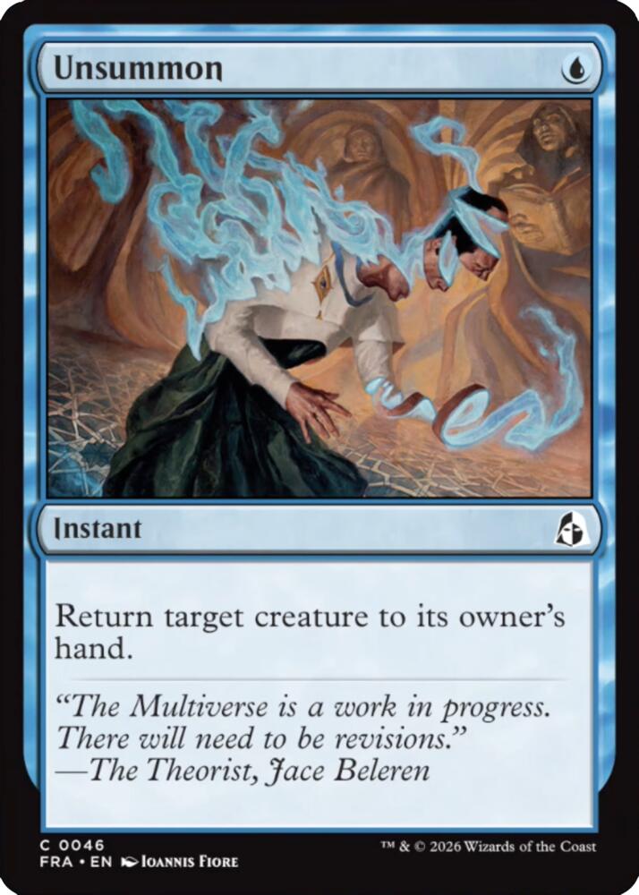 Unsummon 46 card from Reality Fracture