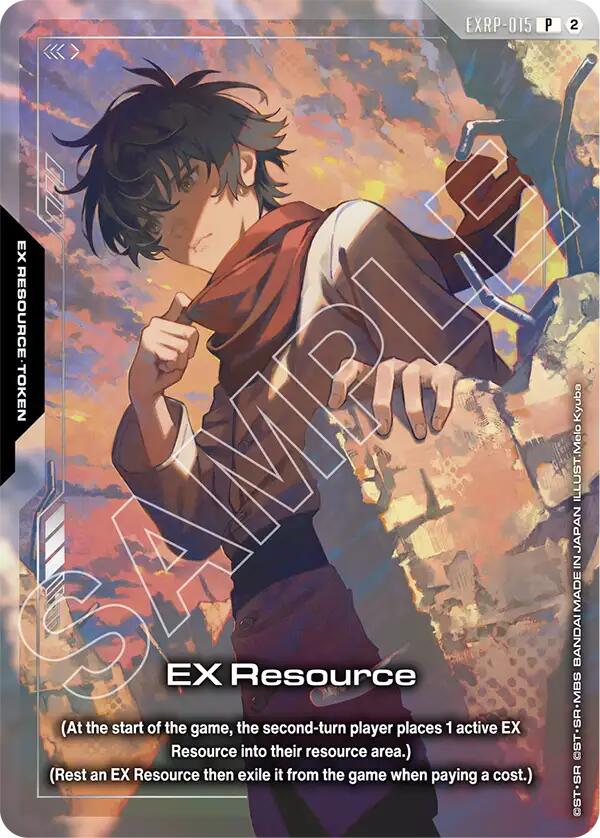 EX Resource (Playmat & Card Set - Mobile Suit Gundam 00) EXRP-015 card from Promotional EX Resource Tokens
