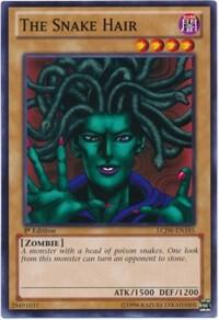 The Snake Hair LCJW-EN185 card from Legendary Collection 4: Joey's World