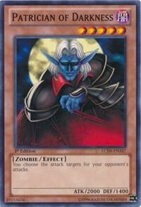 Patrician of Darkness LCJW-EN187 card from Legendary Collection 4: Joey's World