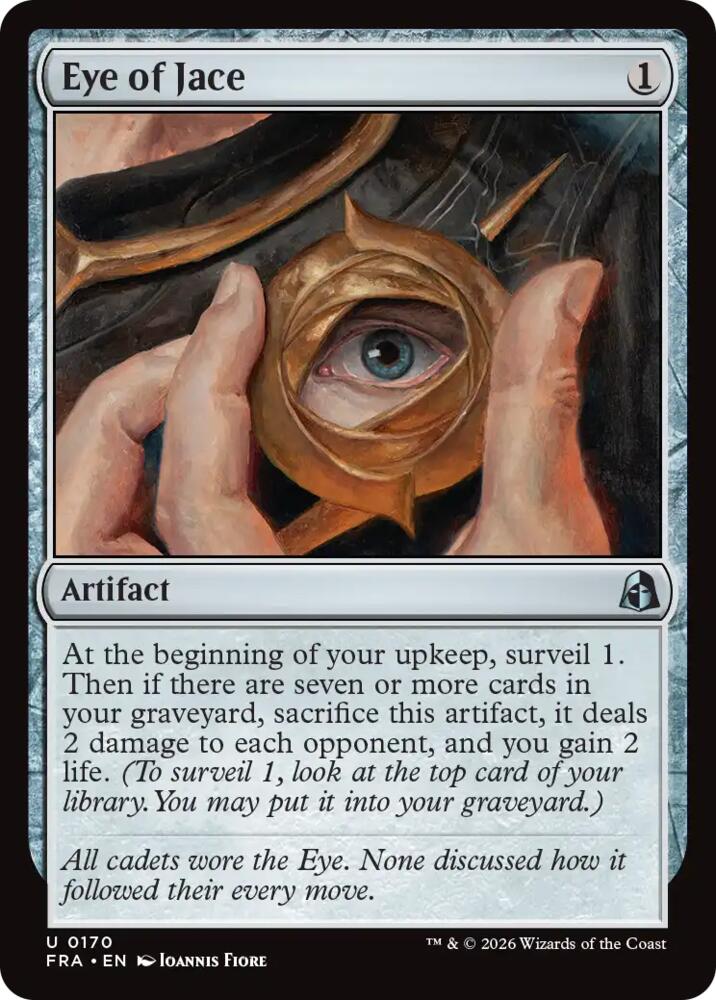 Eye of Jace 170 card from Reality Fracture