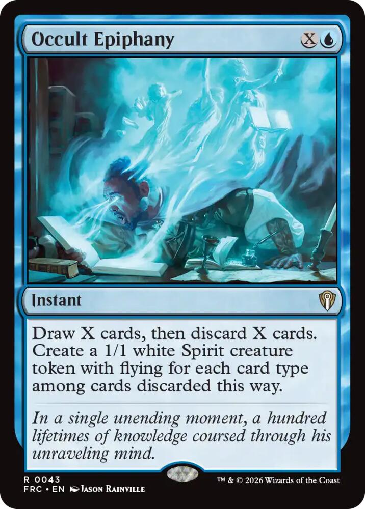 Occult Epiphany 43 card from Commander: Reality Fracture
