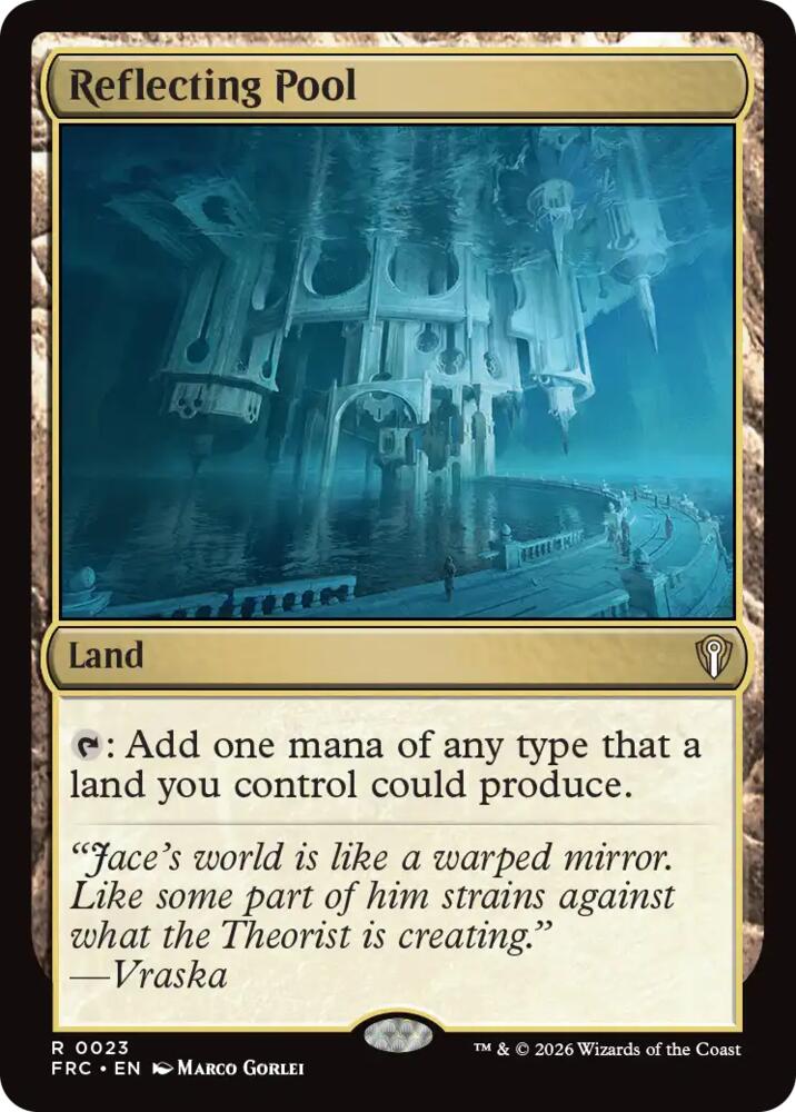 Reflecting Pool 23 card from Commander: Reality Fracture