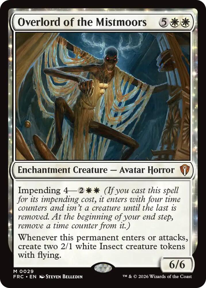 Overlord of the Mistmoors 29 card from Commander: Reality Fracture
