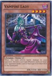 Vampire Lady LCJW-EN196 card from Legendary Collection 4: Joey's World