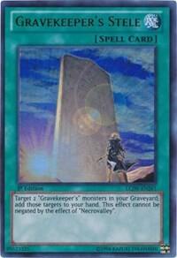 Gravekeeper's Stele LCJW-EN261 card from Legendary Collection 4: Joey's World