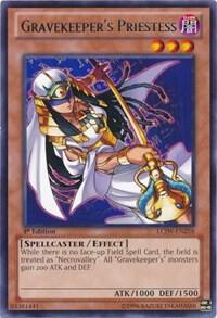 Gravekeeper's Priestess LCJW-EN258 card from Legendary Collection 4: Joey's World
