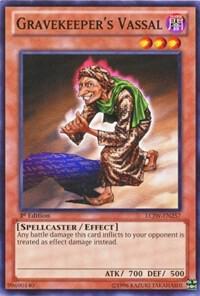 Gravekeeper's Vassal LCJW-EN257 card from Legendary Collection 4: Joey's World