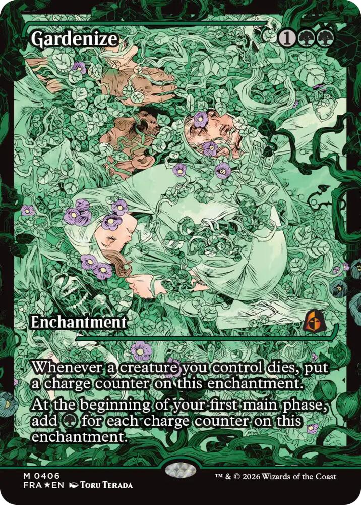 Gardenize (Showcase) 406 card from Reality Fracture