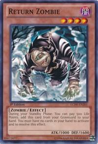Return Zombie LCJW-EN201 card from Legendary Collection 4: Joey's World