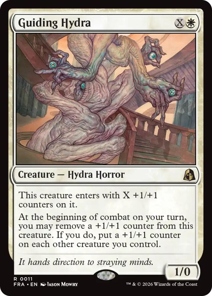 Guiding Hydra 11 card from Reality Fracture