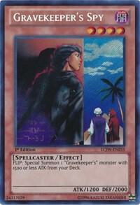 Gravekeeper's Spy LCJW-EN255 card from Legendary Collection 4: Joey's World