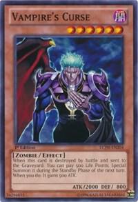 Vampire's Curse LCJW-EN204 card from Legendary Collection 4: Joey's World