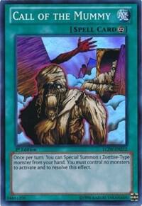 Call of the Mummy LCJW-EN212 card from Legendary Collection 4: Joey's World