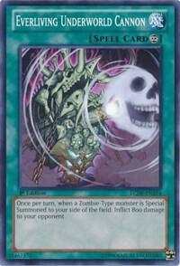 Everliving Underworld Cannon LCJW-EN214 card from Legendary Collection 4: Joey's World