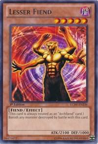 Lesser Fiend LCJW-EN238 card from Legendary Collection 4: Joey's World