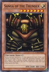 Sanga of the Thunder LCJW-EN224 card from Legendary Collection 4: Joey's World