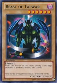 Beast of Talwar LCJW-EN236 card from Legendary Collection 4: Joey's World