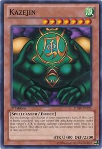 Kazejin LCJW-EN225 card from Legendary Collection 4: Joey's World