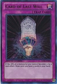 Card of Last Will LC04-EN003 card from Legendary Collection 4: Joey's World