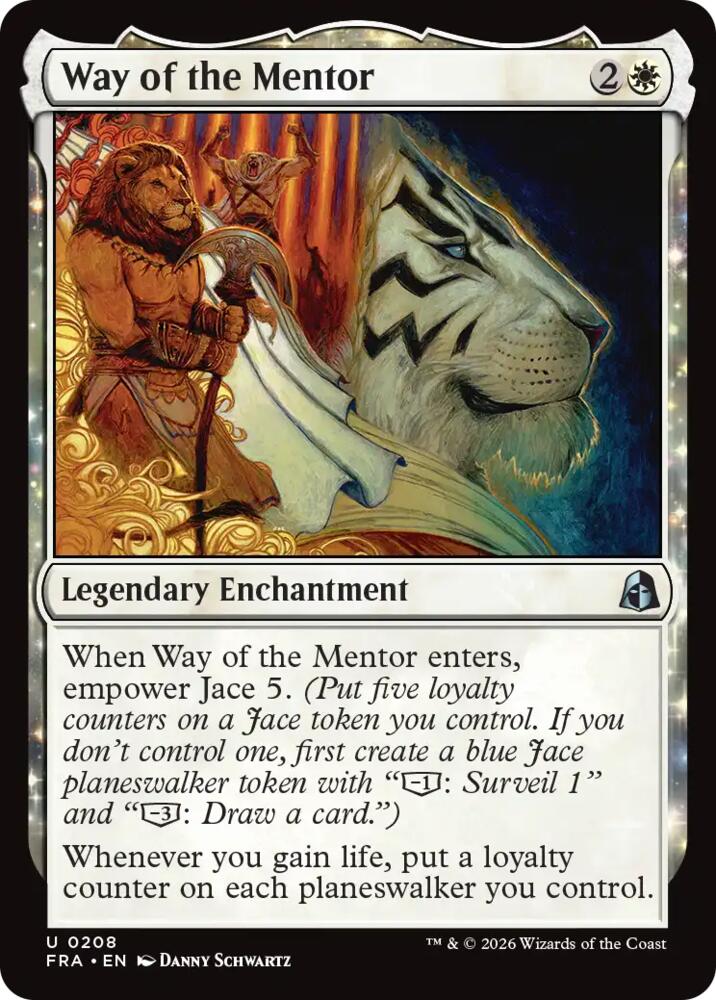 Way of the Mentor 208 card from Reality Fracture