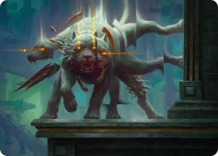 Flickering Hound Art Card (2/54) card from Art Series: Reality Fracture