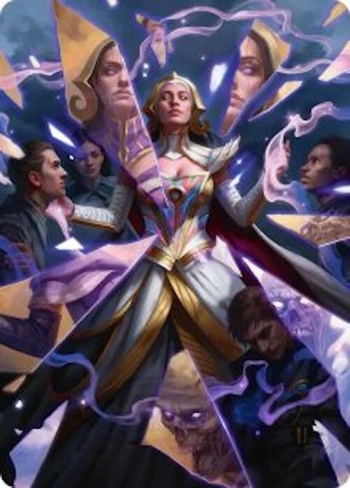 Return to the Light Realms Art Card (35/54) card from Art Series: Reality Fracture