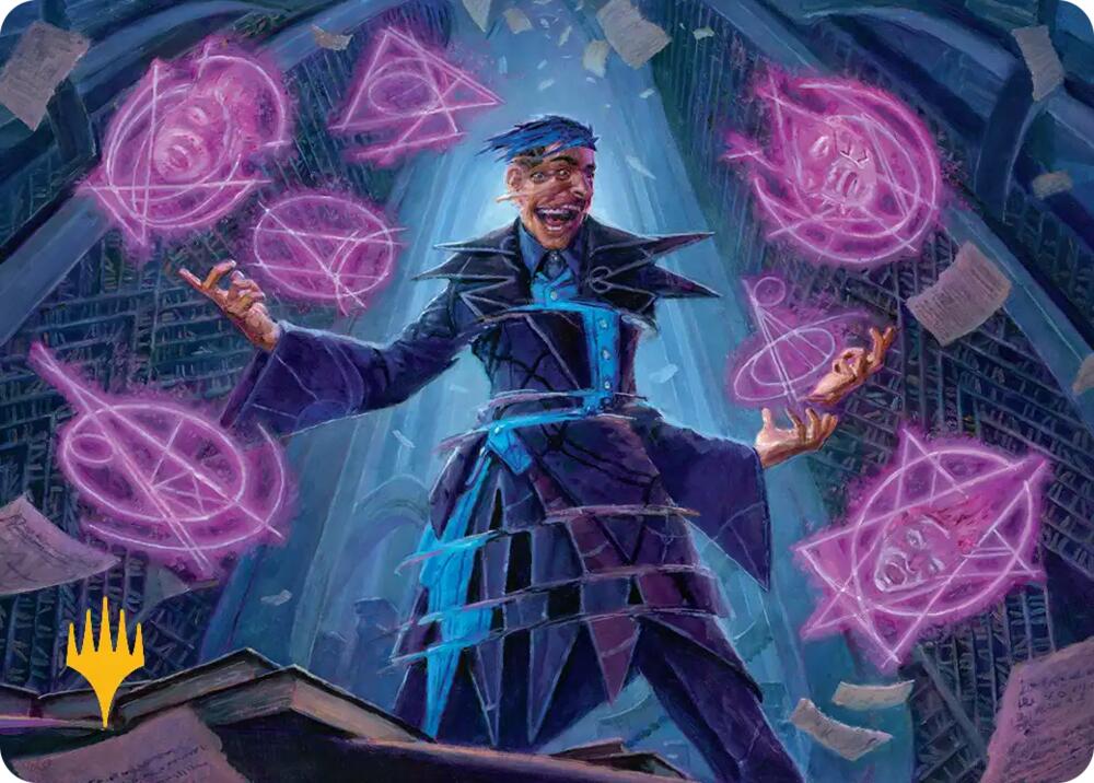 Dark Matter Manipulator Art Card (Gold-Stamped) 11 card from Art Series: Reality Fracture