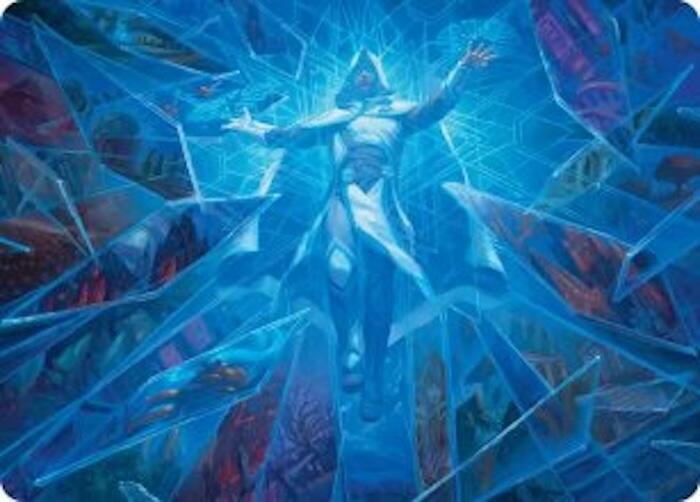 Overwrite the Multiverse Art Card 13 card from Art Series: Reality Fracture