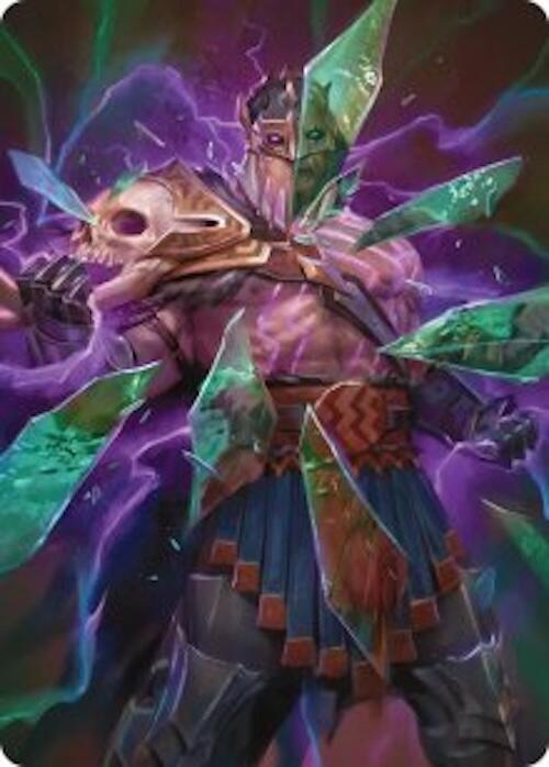 Rise of the Deathbringer Art Card 36 card from Art Series: Reality Fracture