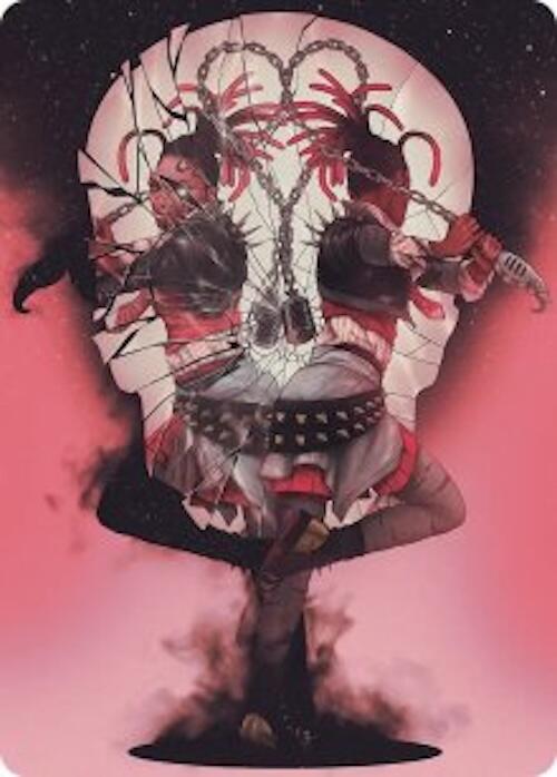 Face Yourself Art Card 50 card from Art Series: Reality Fracture