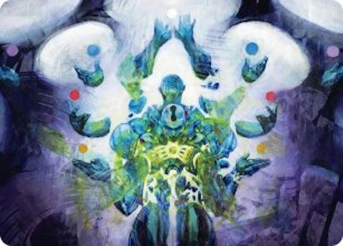 Avatar of Burgeoning Echoes Art Card 24 card from Art Series: Reality Fracture