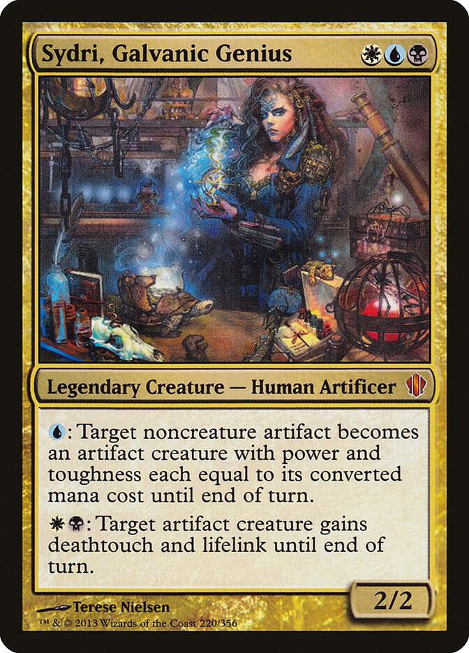 Sydri, Galvanic Genius 220 card from Commander 2013
