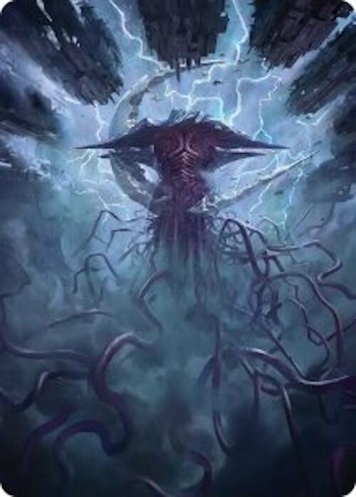 Emrakul, the Exigent Doom Art Card 1 card from Art Series: Reality Fracture