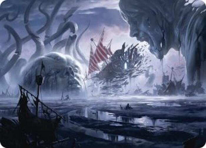 Shipwreck Marsh Art Card 31 card from Art Series: Reality Fracture
