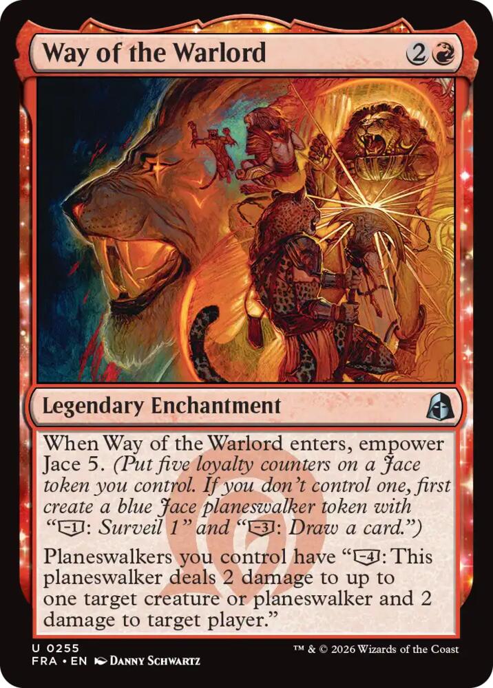 Way of the Warlord 255 card from Reality Fracture