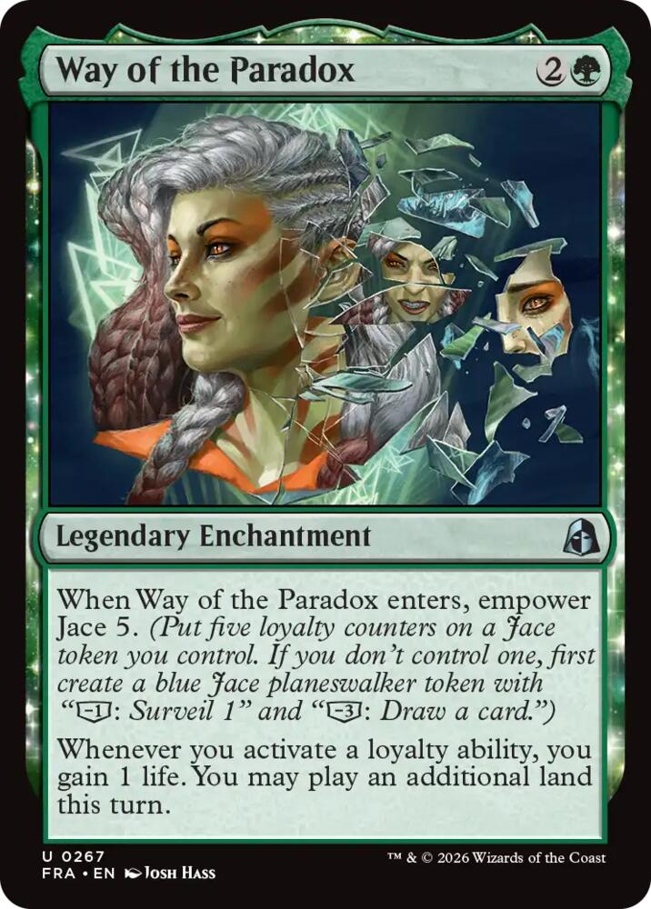 Way of the Paradox 267 card from Reality Fracture
