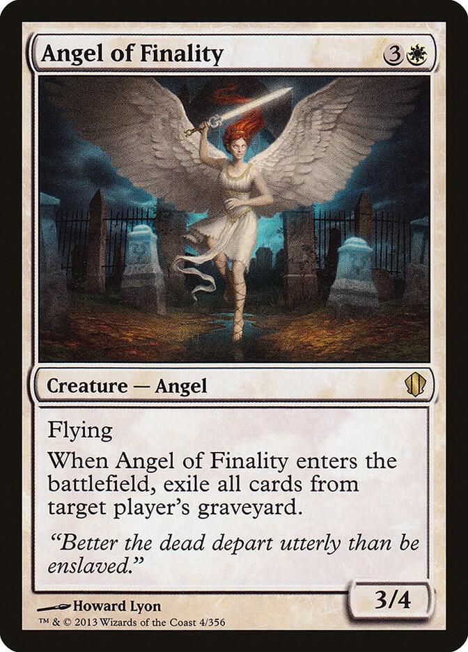 Angel of Finality 4 card from Commander 2013