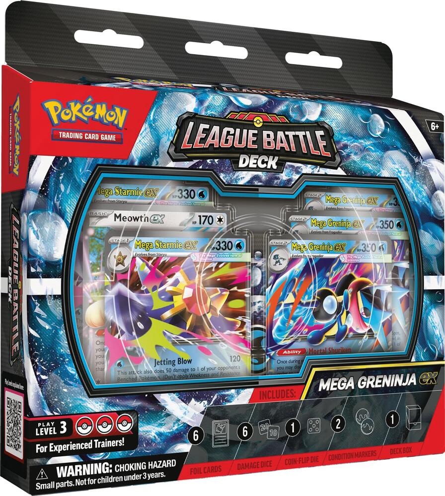 League Battle Deck [Mega Greninja ex] sealed product from Miscellaneous Cards & Products