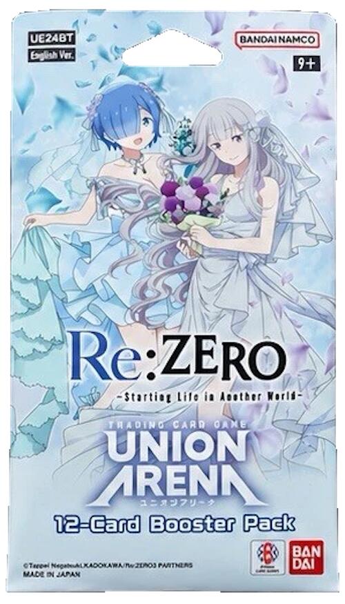 Re:Zero -Starting Life in Another World- - Sleeved Booster Pack sealed product from UE24BT: Re:ZERO -Starting Life in Another World-