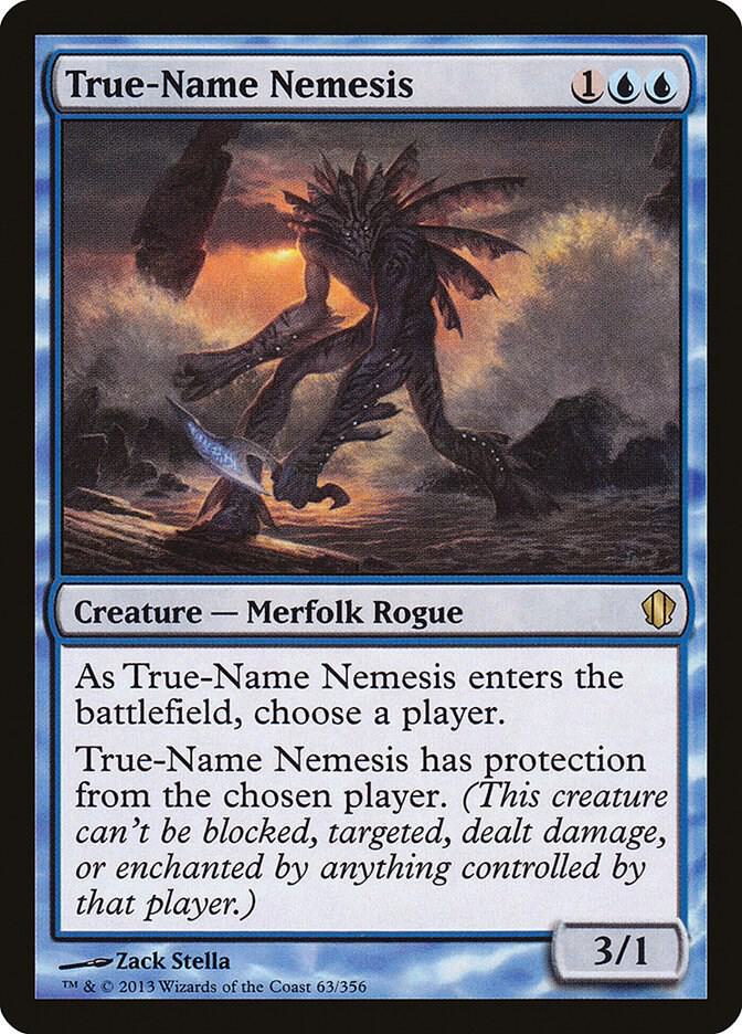 True-Name Nemesis 63 card from Commander 2013