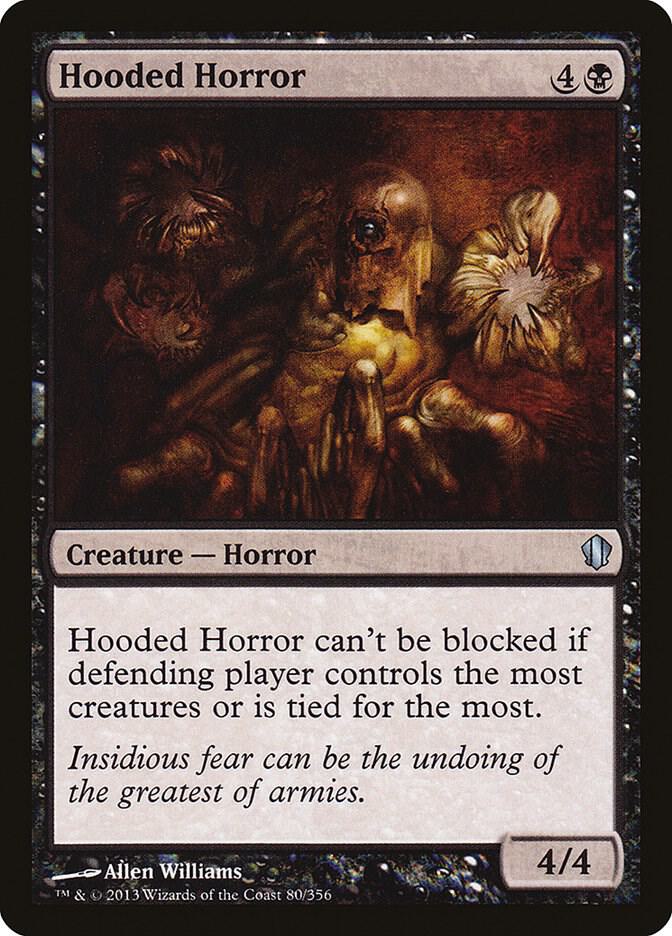 Hooded Horror 80 card from Commander 2013