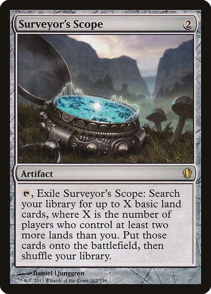 Surveyor's Scope 262 card from Commander 2013