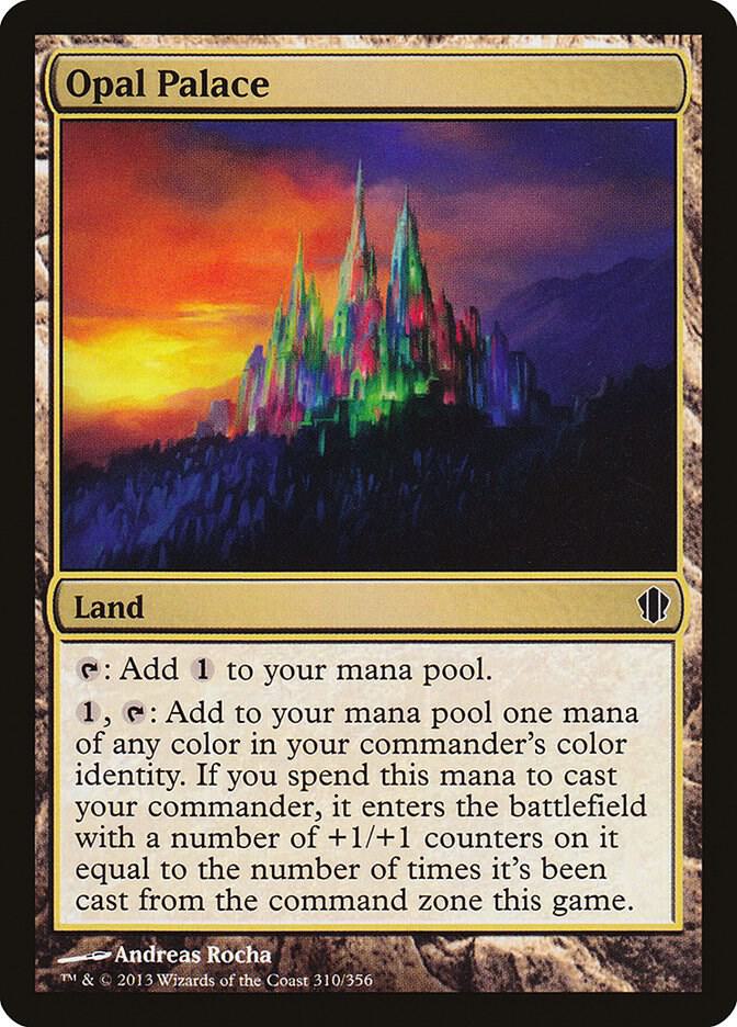Opal Palace 310 card from Commander 2013