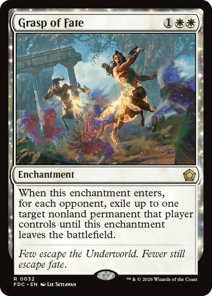 Grasp of Fate 32 card from Commander: Foundations