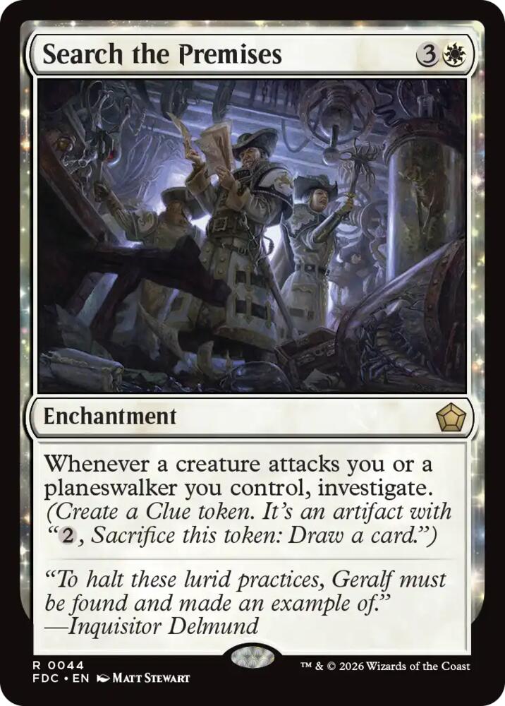 Search the Premises 44 card from Commander: Foundations