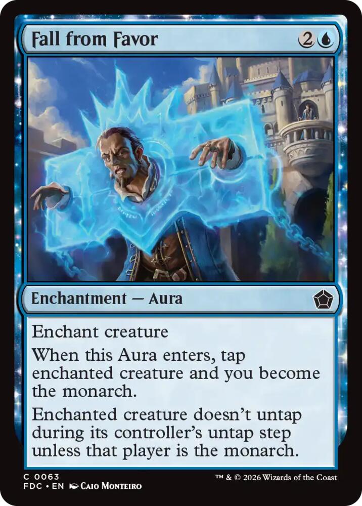 Fall from Favor 63 card from Commander: Foundations