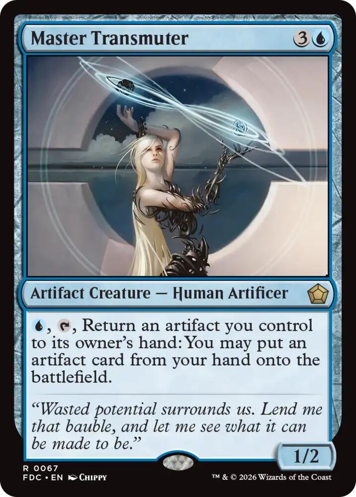 Master Transmuter 67 card from Commander: Foundations